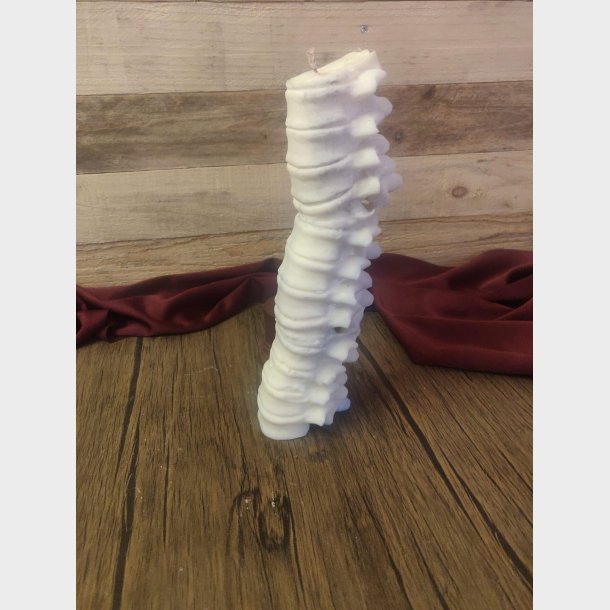 Large Spine Candle - IVORY